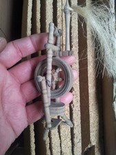 Miniature Crèche Rouet Bois