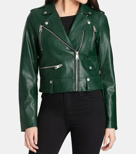 Manteau veste moto vintage - manteau,