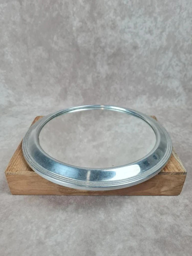 Miroir rond vintage - métal, &
