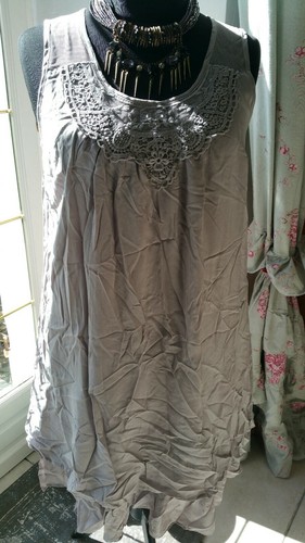 Robe gris clair - robe,