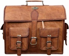 Neuf Homme Cuir Véritable