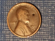 1911 D Lincoln Wheat Back Penny.