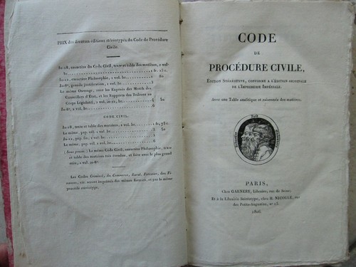 Code procedure civile - code, de