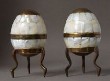 Paire d'oeufs de style