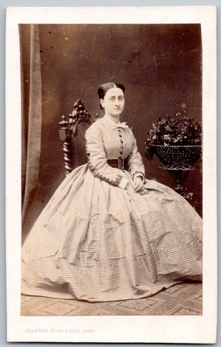 Cdv 1870 mme la - de,