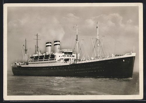 Carte postale bateau vapeur - à,