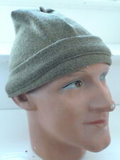 WW2 BRITISH ARMY KNIT CAP MECHANIC KNITTED BONNET COMMANDO MATERIEL ORIGINAL