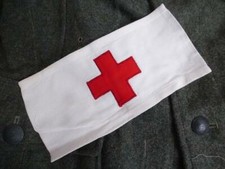 Brassard de neutralité infirmier type Armée Allemande 1939-1945