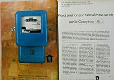PUBLICITÉ DE PRESSE 1964 EDF