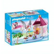 Playmobil Princess 9289 Château Pégase Chariot Cadeau Fille Collection Derniè...