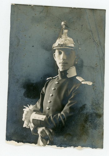 Carte photo militaire pose - carte,