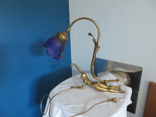 Lampe posé bronze - à,