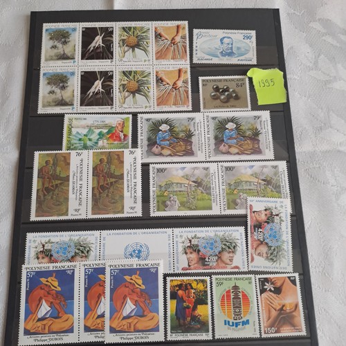Lot timbres neuf polynesie - de,