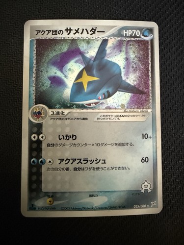 Sharpedo holo pokémon - -,