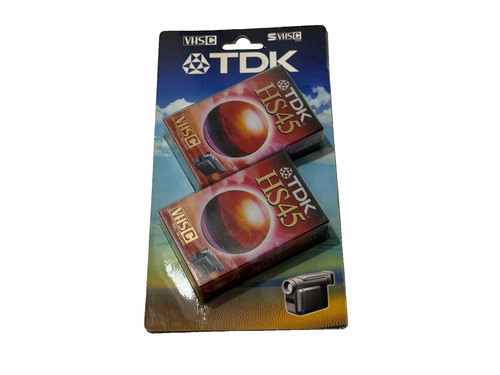 Lot video vhs tdk 45 - 2,