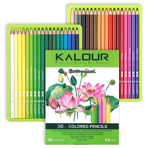 Coffret crayons de - coffret, 36