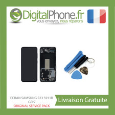 ✅ Original Ecran LCD Complet gris  Pour Samsung Galaxy S23 (S911B) ✅ TVA