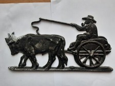 decoration metal chariot