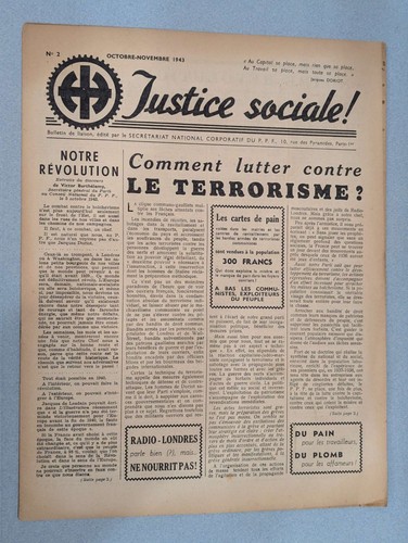Justice sociale bulletin ppf - sociale,,