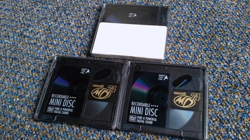 Minidisc maxell crystal - crystal, md
