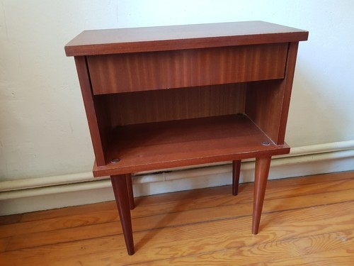 Table chevet vintage - table, de