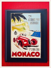Plaque Émaillée 7eme Grand Prix Historique Monaco 2010 / Géo HAM