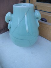 Vase chinois ancien céladon forme hu fin 19ème