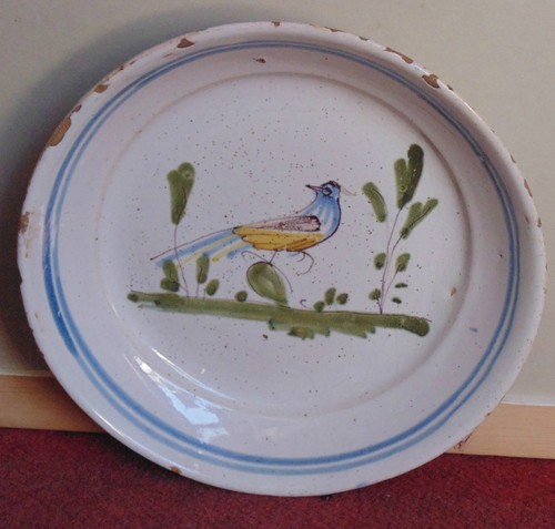 Rare assiette faience clamecy - assiette,