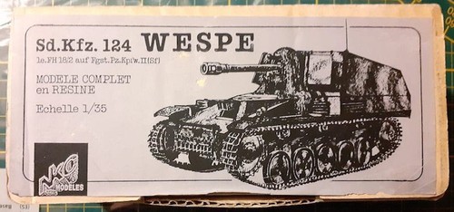 Kfz 124 wespe le - 1/35,