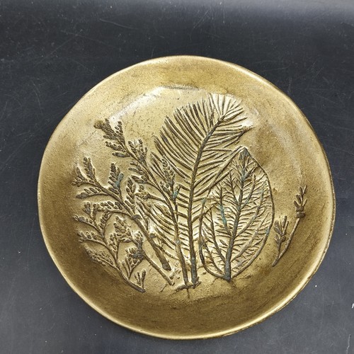 Coupelle bronze signé jl - coupelle,