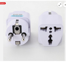 Adaptateur Secteur 10A Prise Anglaise Voyage US UK AU vers UE Rapide Suivi