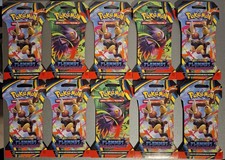 Lot de 10 Booster pokemon ME02 Flammes Fantasmagoriques FR sous Blister