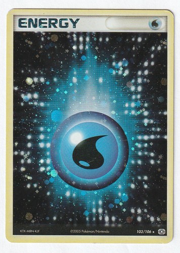 Carte pokemon energy eau - pokemon,