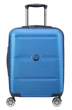 DELSEY PARIS 4 Double Rolls Cabin Trolley SL 55 Lightblue