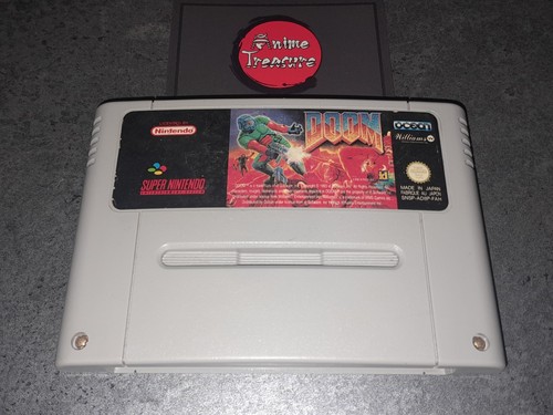 Jeu super nintendo doom - jeu,