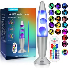 Lampe a Lave XXL LED 17 Couleurs avec Télécommande. Lampes à mouvement liquid...