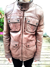 Veste Blouson  REDSKINS homme  caramel cuir luxe T  48 M 50  L  comme neuf