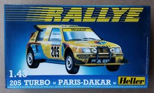 HELLER 1:43 -- PEUGEOT 205