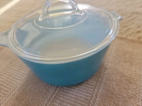 Vintage pyrex l21c clear - vintage, round