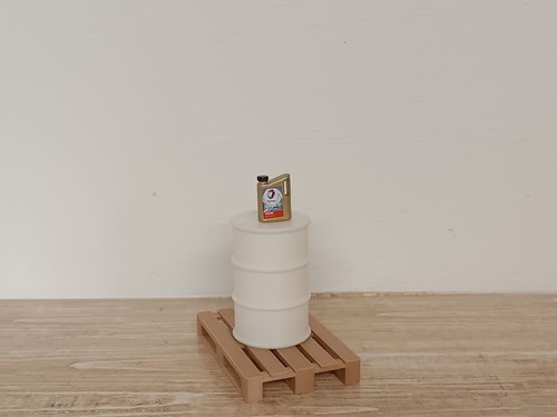 Bidon huile pour - d'huile, dioramas