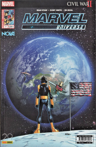 Marvel universe 7 nova - marvel,