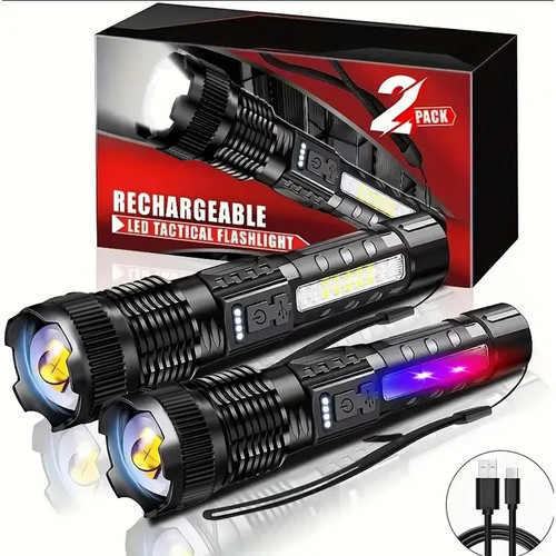 Lampe torche lumière led usb - lumière,