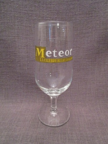 Verre bière ancien meteor - a,