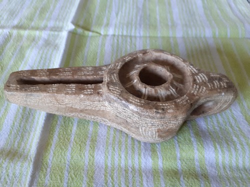 Lampe huile pierre - lampe, en