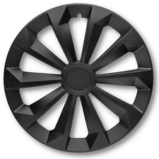 Enjoliveurs 16 pouces noir Enjoliveurs de roue 4 pièces - Fame