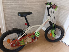 Vélo enfant VTT B'TWIN - 16 pouces équipé de suspension avant;