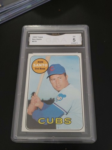 1969 topps 570 - 1969, santo