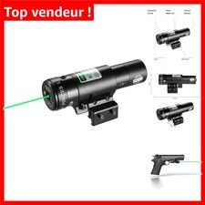 Lunettes de Visée Laser Réglables Aluminium Noir - Airsoft et Chasse