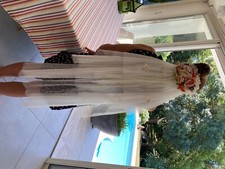 couronne fleurs et voile de