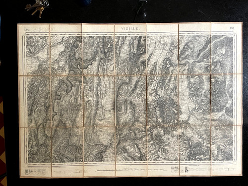 Carte état major vizille - carte, d'État-major